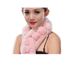 100$ Rex Rabbit Fur Scarf Wholesale